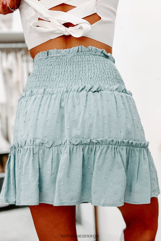 salvie NanaMacs rett som regn-lags smocked swiss dot skjørt 402NJ03269