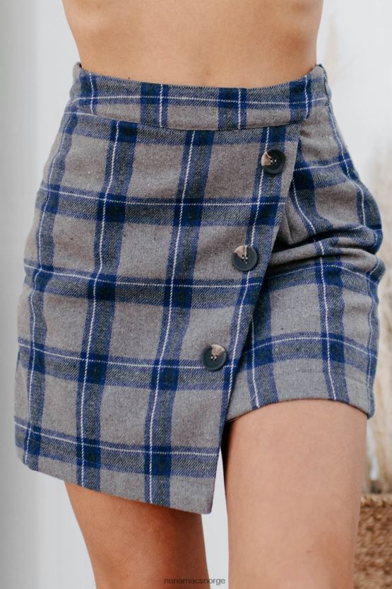 sopp NanaMacs sula rutete miniskjørt 402NJ03228