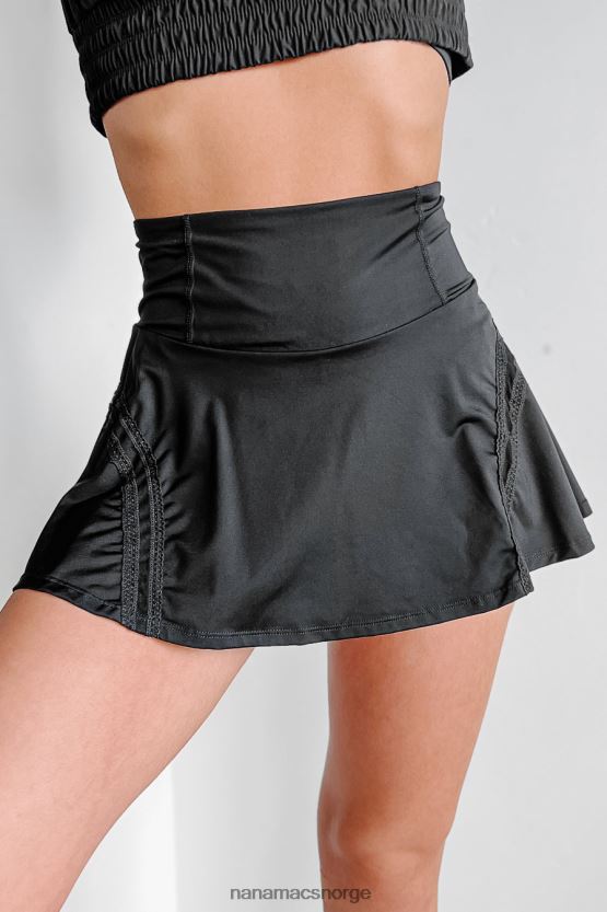 svart NanaMacs game face tennisskjørt 402NJ03189