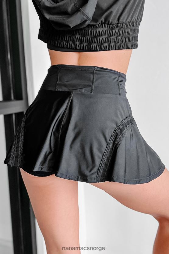 svart NanaMacs game face tennisskjørt 402NJ03189