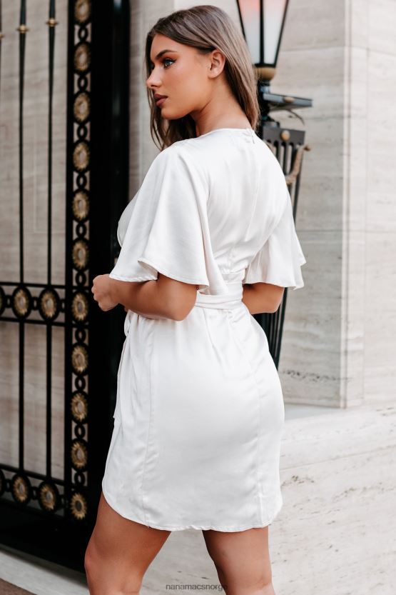 champagne NanaMacs høynote sateng stuper slips foran kjole 402NJ02230