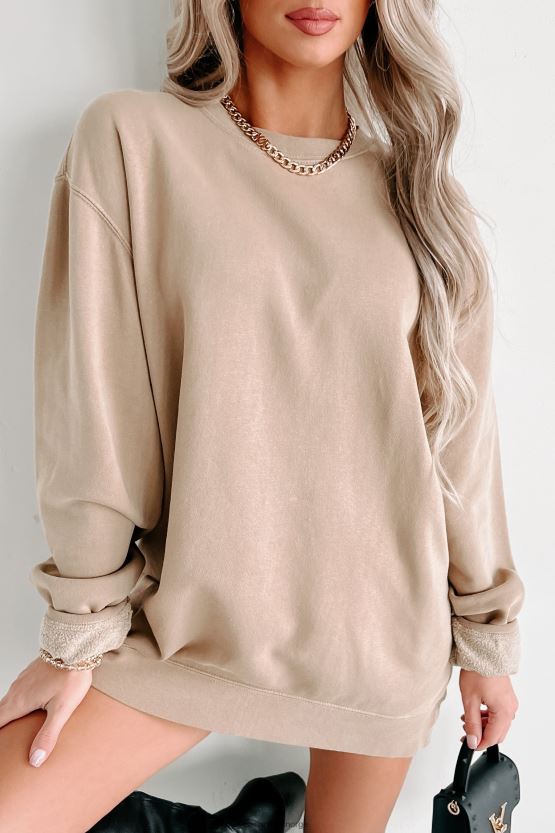 sandstein NanaMacs lett genser med rund hals 402NJ0908