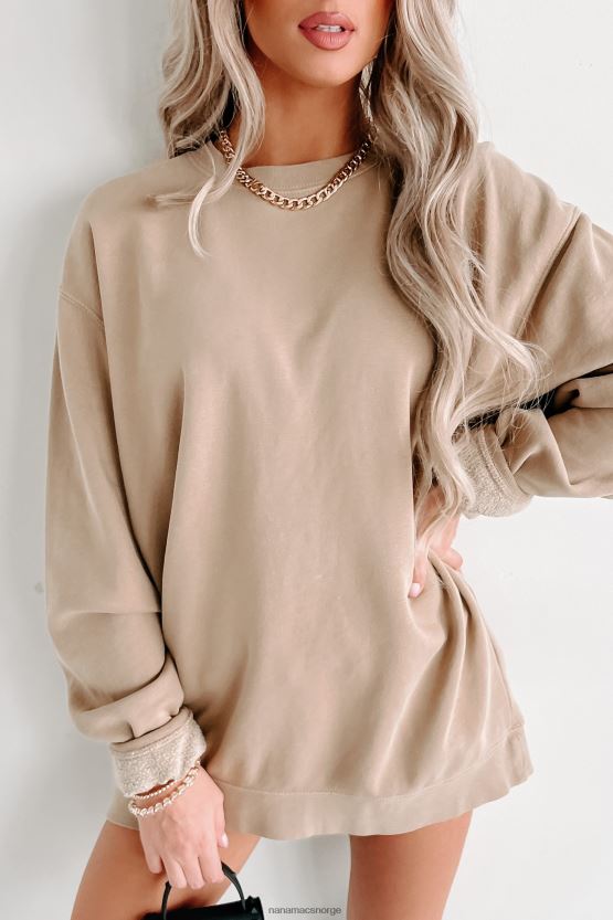 sandstein NanaMacs lett genser med rund hals 402NJ0908