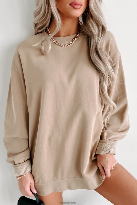 sandstein NanaMacs lett genser med rund hals 402NJ0908