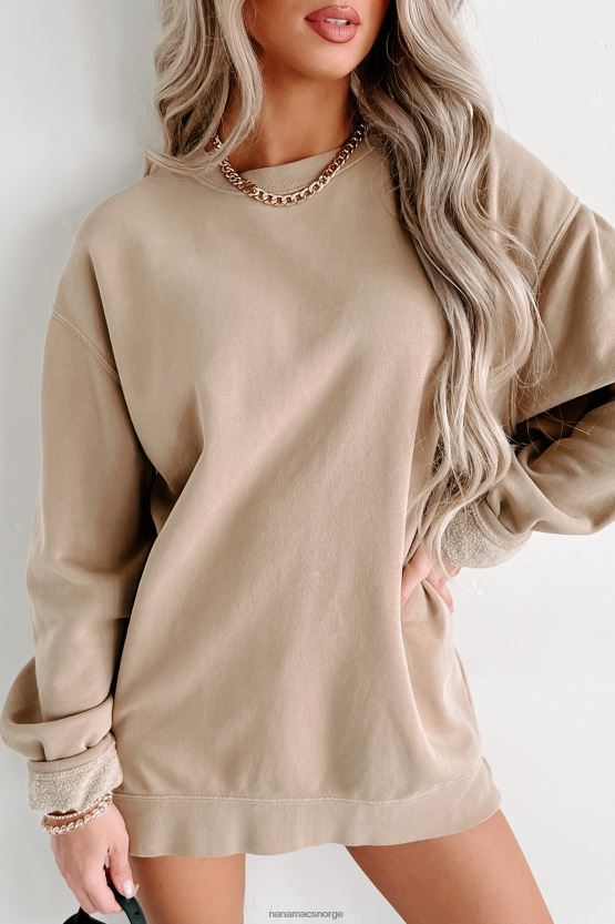 sandstein NanaMacs lett genser med rund hals 402NJ0908