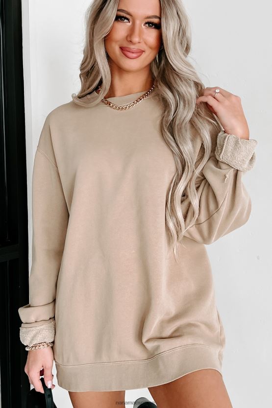 sandstein NanaMacs lett genser med rund hals 402NJ0908