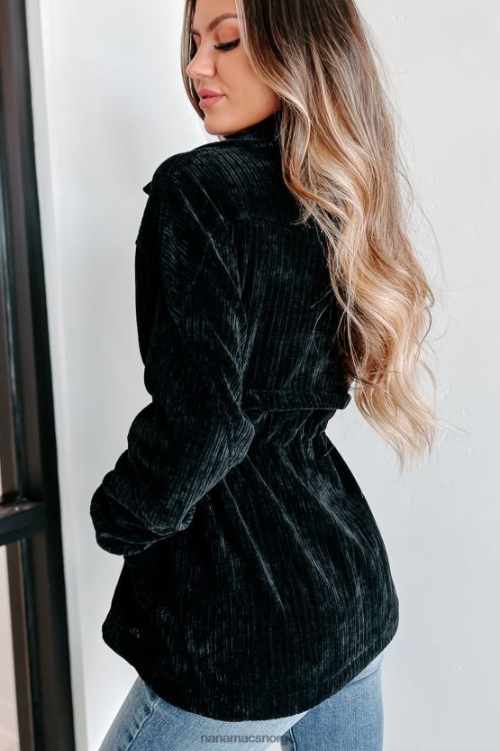 svart NanaMacs interessant perspektiv cordfløyelgenser 402NJ03813