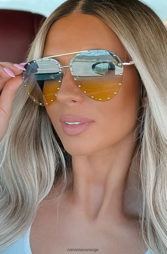 blå/gul/gull NanaMacs santa monica sunshine blandet tonede piggflyvere 402NJ03550