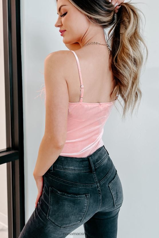 baby rosa NanaMacs fjær eller ikke original fjærtrimmet body 402NJ0194