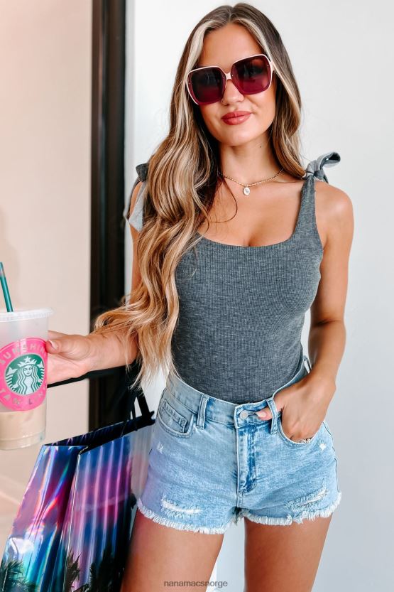 grå/kull NanaMacs big smiles original vendbar bodysuit 402NJ0329