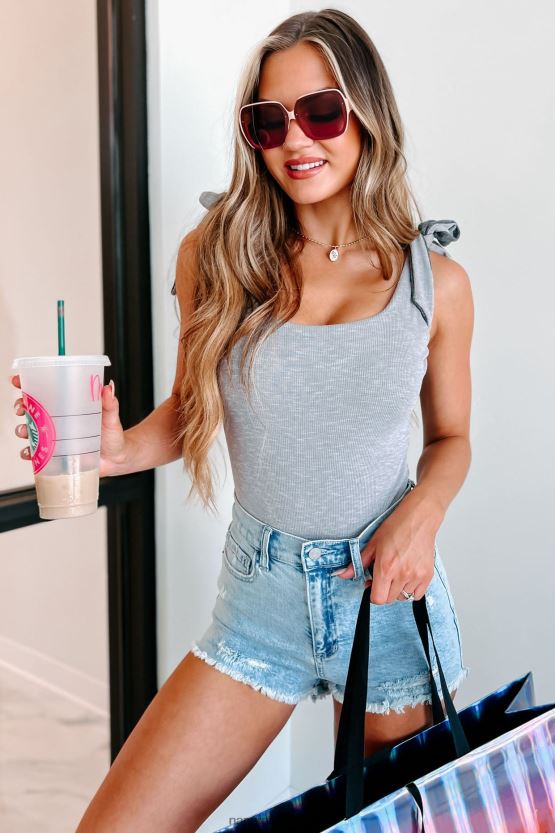 grå/kull NanaMacs big smiles original vendbar bodysuit 402NJ0329