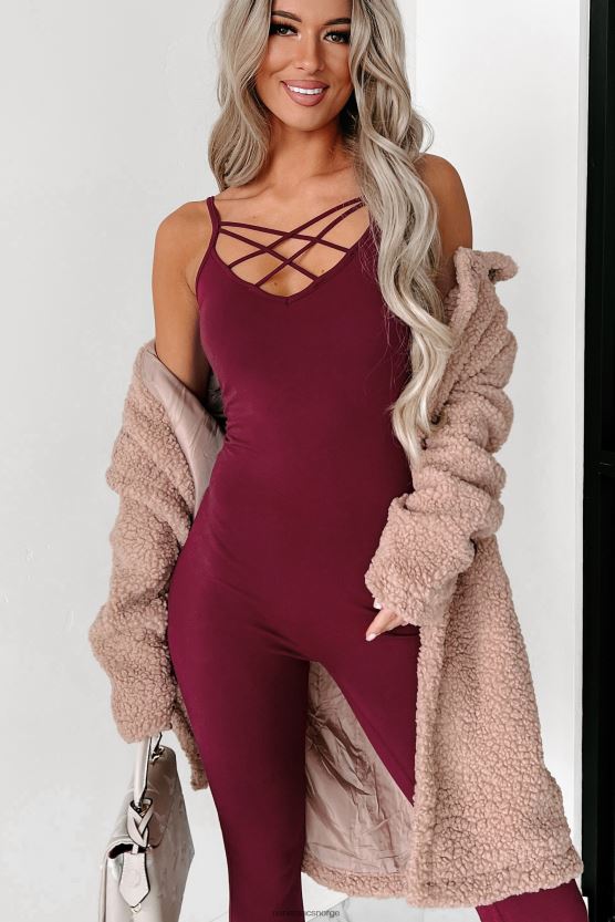 burgunder NanaMacs ta det med ro kattedrakt 402NJ02655