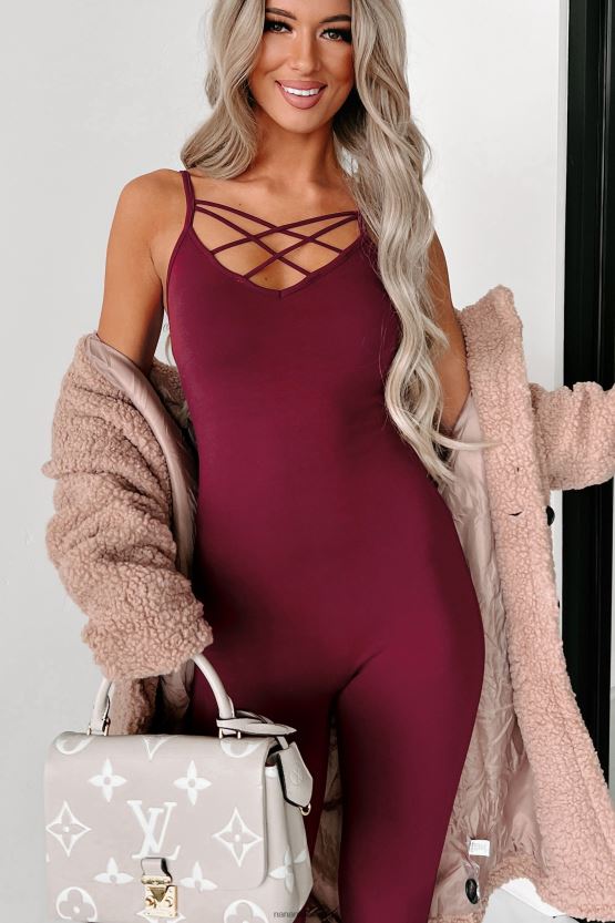 burgunder NanaMacs ta det med ro kattedrakt 402NJ02655