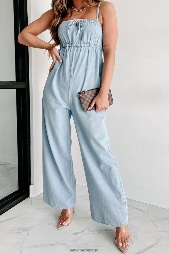 denim blå NanaMacs southern special denim jumpsuit 402NJ02630