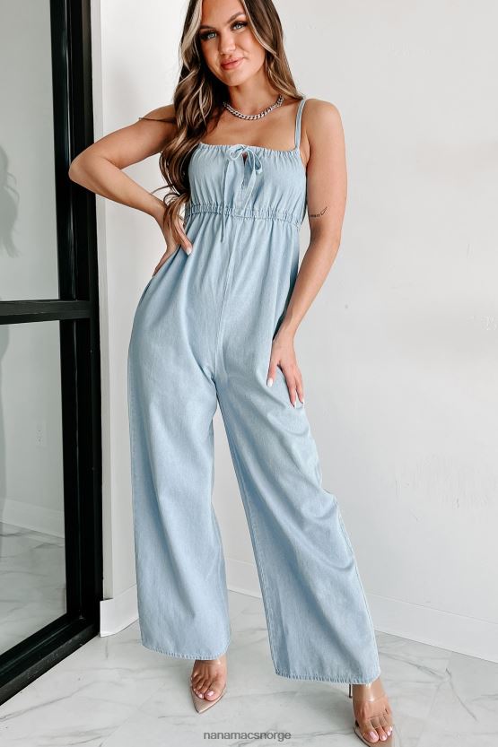 denim blå NanaMacs southern special denim jumpsuit 402NJ02630
