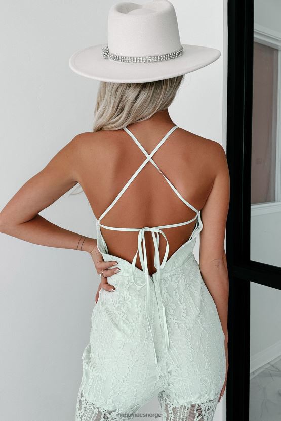 eple mynte NanaMacs uformell fantastisk blonde jumpsuit 402NJ02548