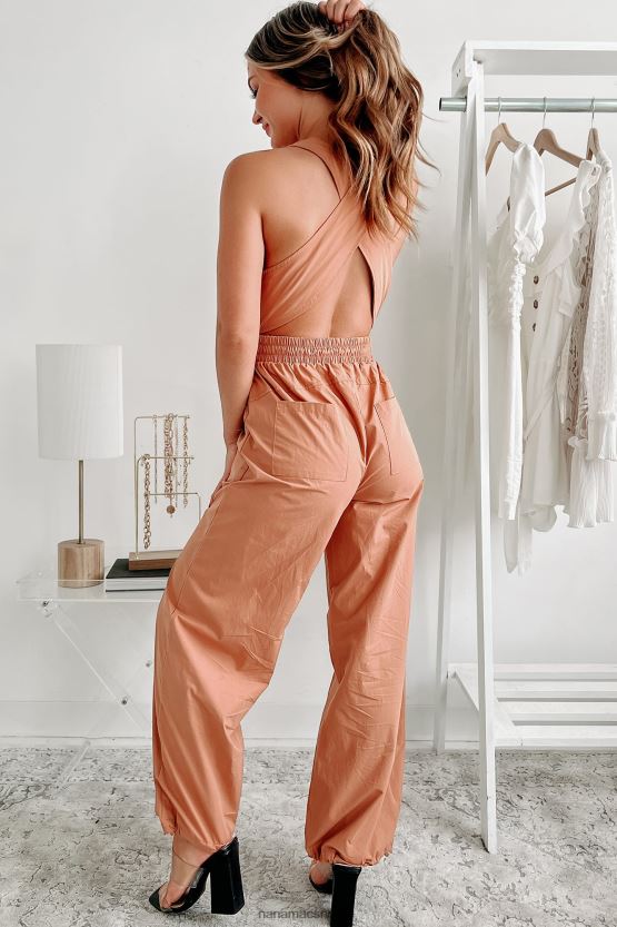 kamel NanaMacs briley jumpsuit med glidelås foran 402NJ02504