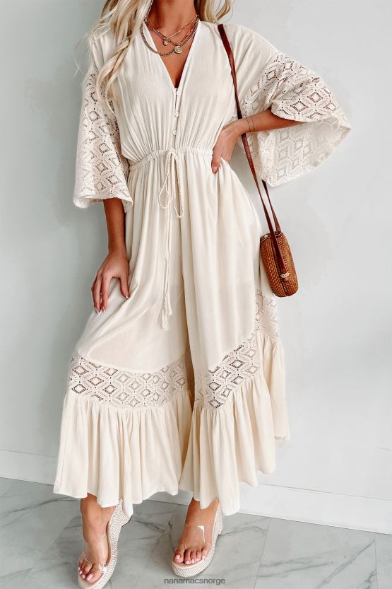 krem NanaMacs ærlig søt jumpsuit med kimonoermer 402NJ02710