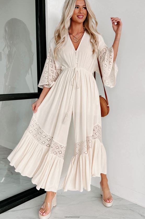 krem NanaMacs ærlig søt jumpsuit med kimonoermer 402NJ02710