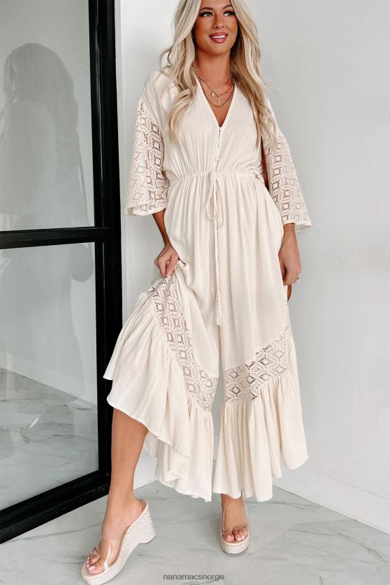 krem NanaMacs ærlig søt jumpsuit med kimonoermer 402NJ02710