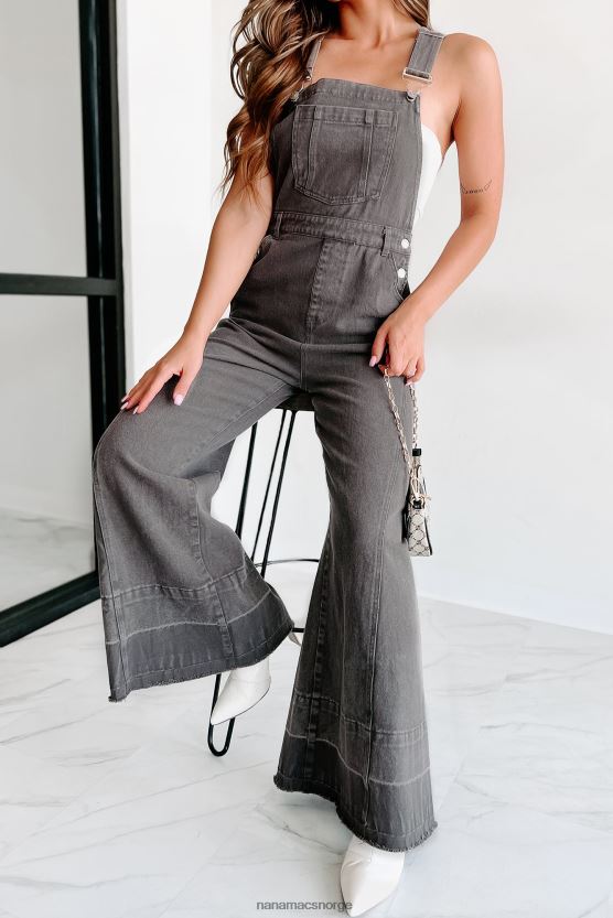 kull NanaMacs tapt i en drøm brede ben denim overalls 402NJ02517