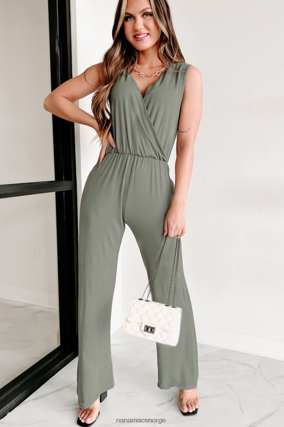 mørk salvie NanaMacs perfekt min surplice jumpsuit 402NJ02602