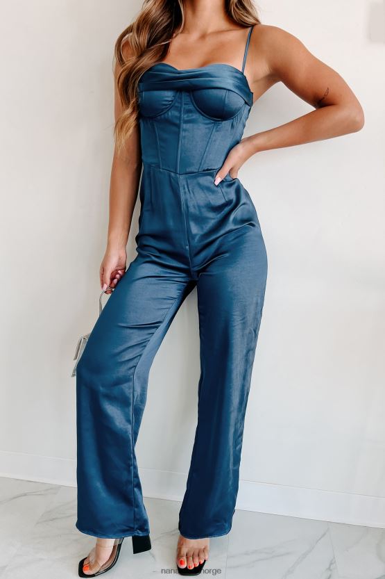 marinen NanaMacs eneste investor satin bustier jumpsuit 402NJ02516