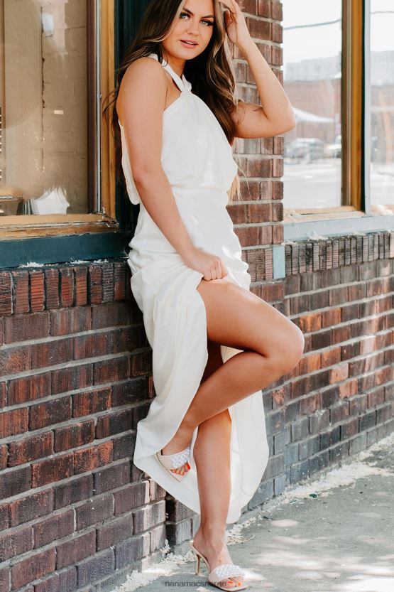 krem NanaMacs feiring tid sateng grime maxi kjole 402NJ02327