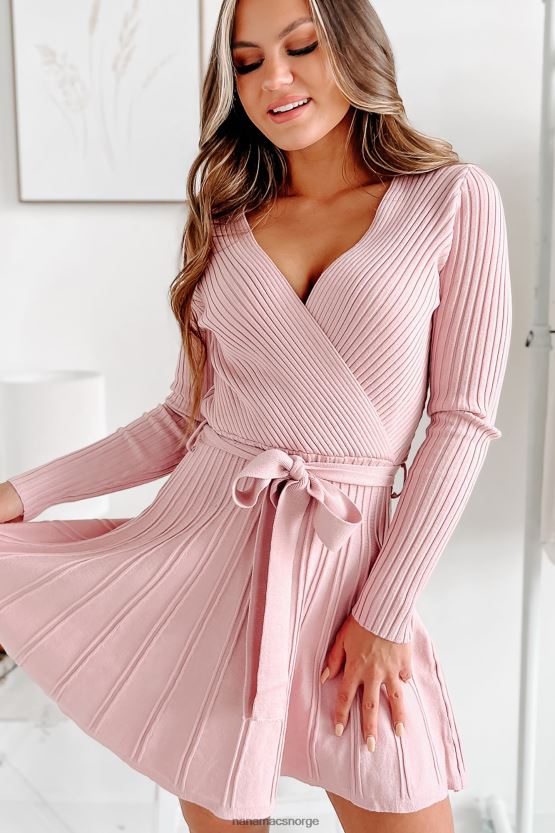 lilla NanaMacs forklar deg selv langermet mini genser kjole 402NJ01925