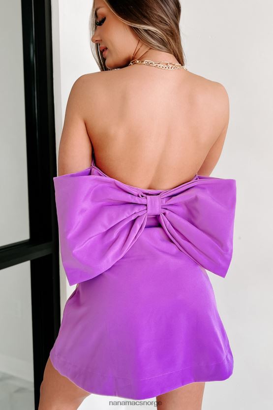 orkide NanaMacs tenker på deg minikjole med stroppeløs sløyfe 402NJ02024