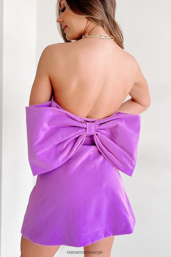 orkide NanaMacs tenker på deg minikjole med stroppeløs sløyfe 402NJ02024