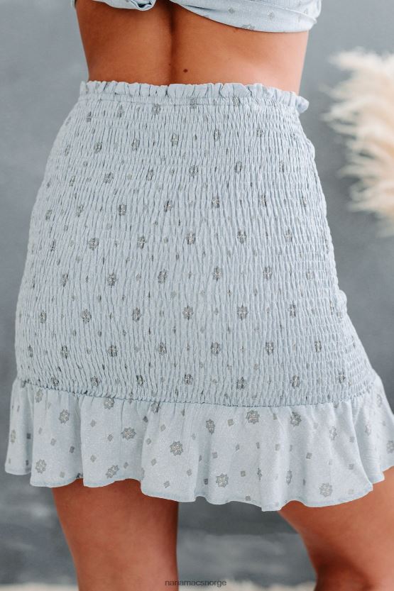 blå NanaMacs aurelia boho print todelt sett 402NJ01611