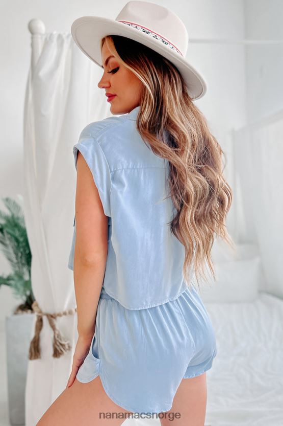 blå NanaMacs tøm tankene dine todelt kortsett 402NJ01623