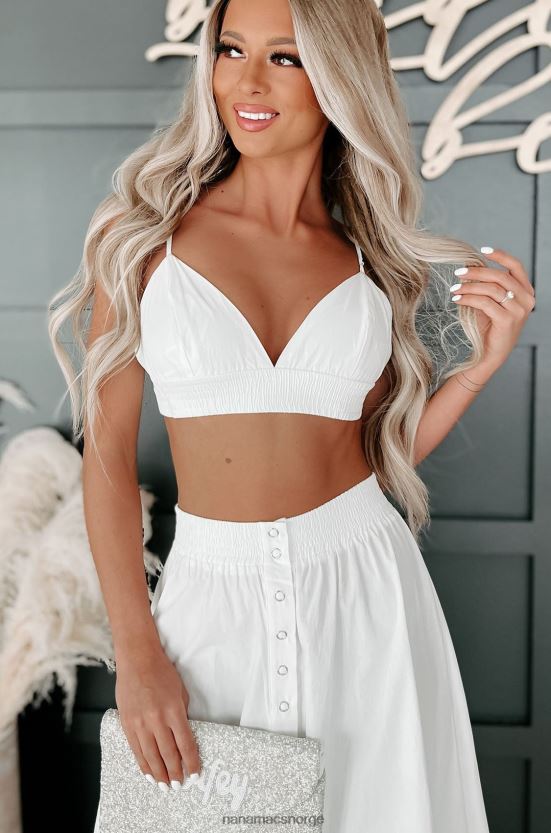 elfenbein NanaMacs sunny songs todelt skjørtsett med trykkknapper 402NJ01625