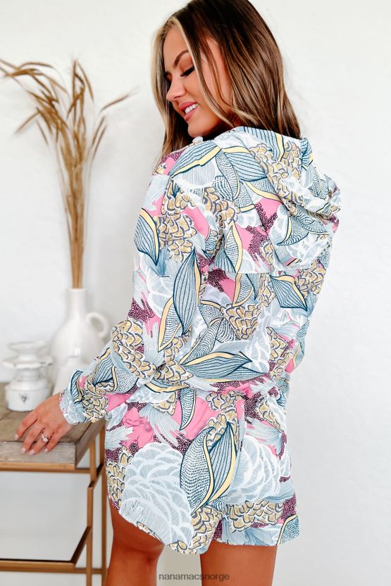 hvit NanaMacs hver innsats gjort trykt atletisk sett 402NJ01624