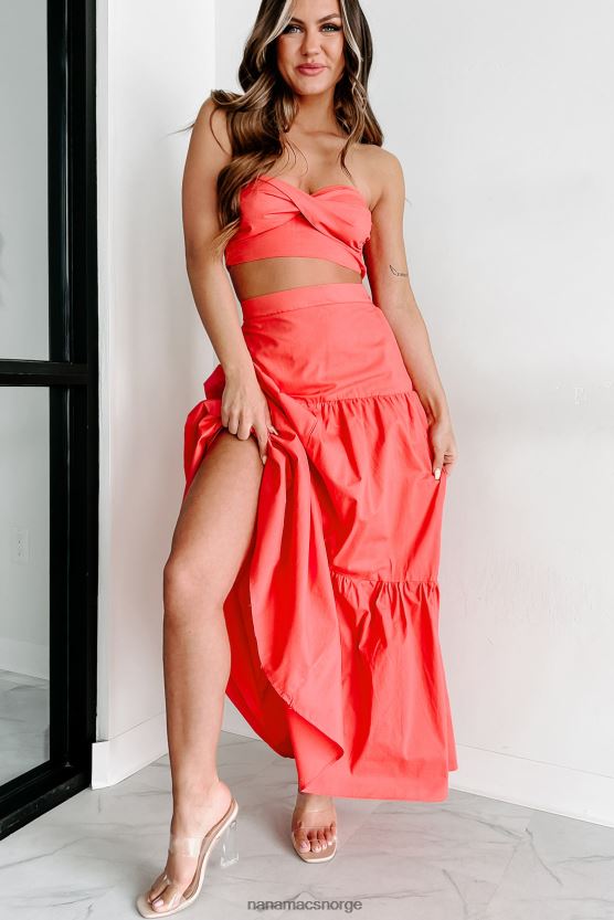 korall NanaMacs holde ideene dine todelt skjørtsett 402NJ0817