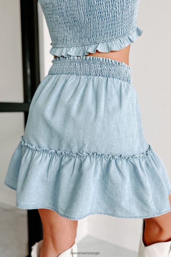 lett indigo NanaMacs country roots denim todelt sett 402NJ01227