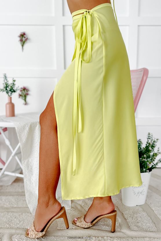 lime NanaMacs på en tilstand todelt satengskjørtsett 402NJ01369