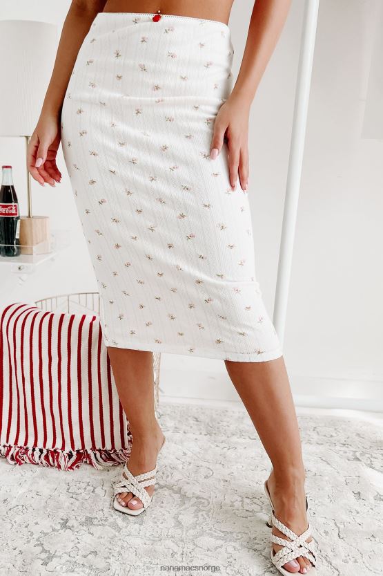 lyserosa NanaMacs søtt som alltid todelt blomsterskjørtsett 402NJ01141