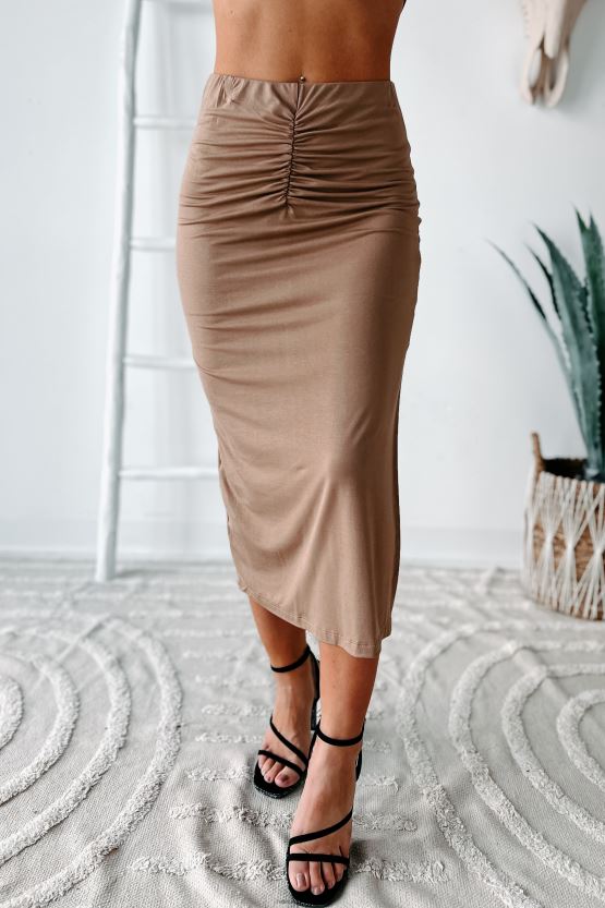 mokka NanaMacs få chic ruched todelt sett 402NJ01628