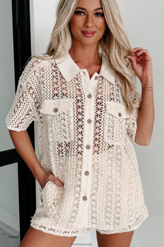 naturlig NanaMacs blythe heklet blonde todelt kort sett 402NJ0818