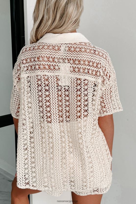 naturlig NanaMacs blythe heklet blonde todelt kort sett 402NJ0818