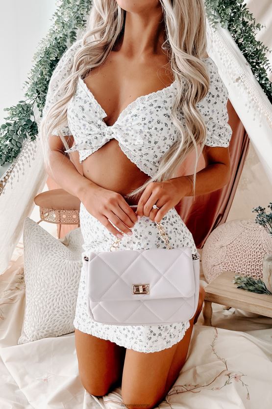 off white/multi NanaMacs hva hjertet ønsker floral todelt skjørtsett 402NJ01627