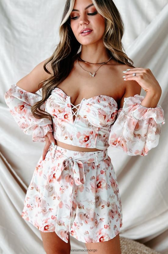 oransje NanaMacs sjenerøs til et feilblomstret todelt sett 402NJ0957