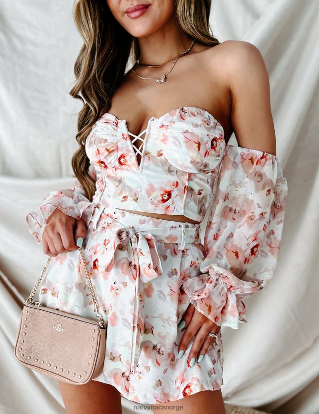 oransje NanaMacs sjenerøs til et feilblomstret todelt sett 402NJ0957