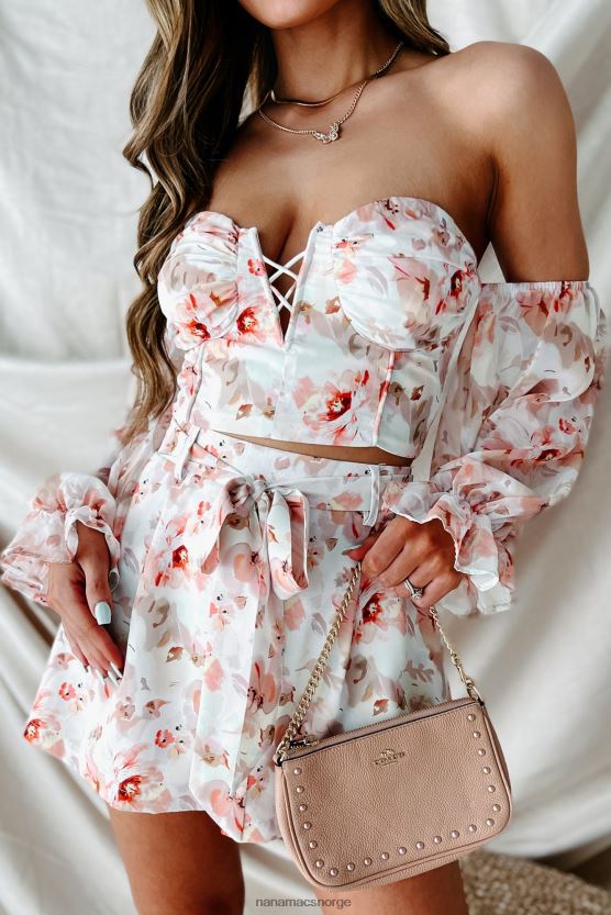 oransje NanaMacs sjenerøs til et feilblomstret todelt sett 402NJ0957