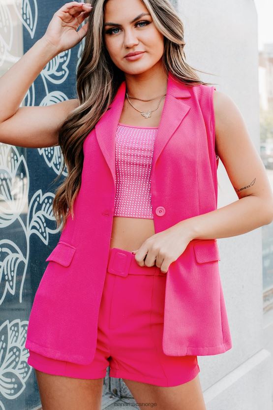 rosa NanaMacs for elegant todelt shortssett 402NJ01555