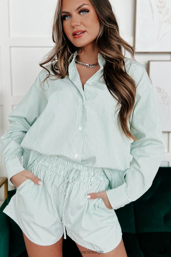 salvie NanaMacs omfavne øyeblikkene stripete todelt kort sett 402NJ0882