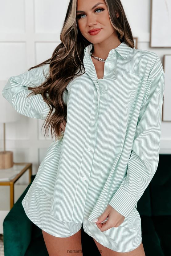 salvie NanaMacs omfavne øyeblikkene stripete todelt kort sett 402NJ0882