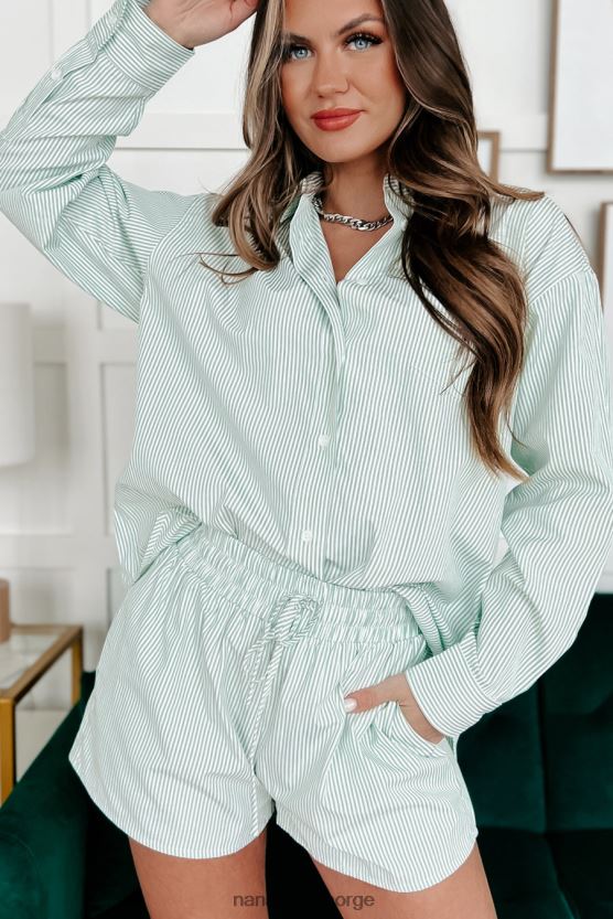 salvie NanaMacs omfavne øyeblikkene stripete todelt kort sett 402NJ0882